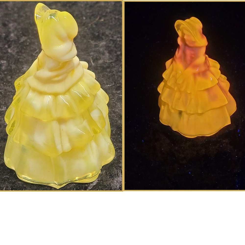 Boyd "Louise" Yellow Slag Cadmium Glass